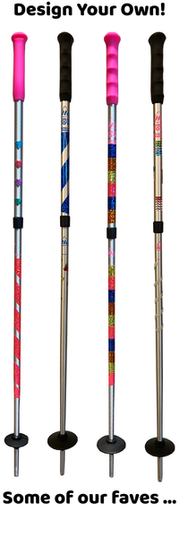 PRE - DYO Kids Adjustable Poles (Design Your Own)
