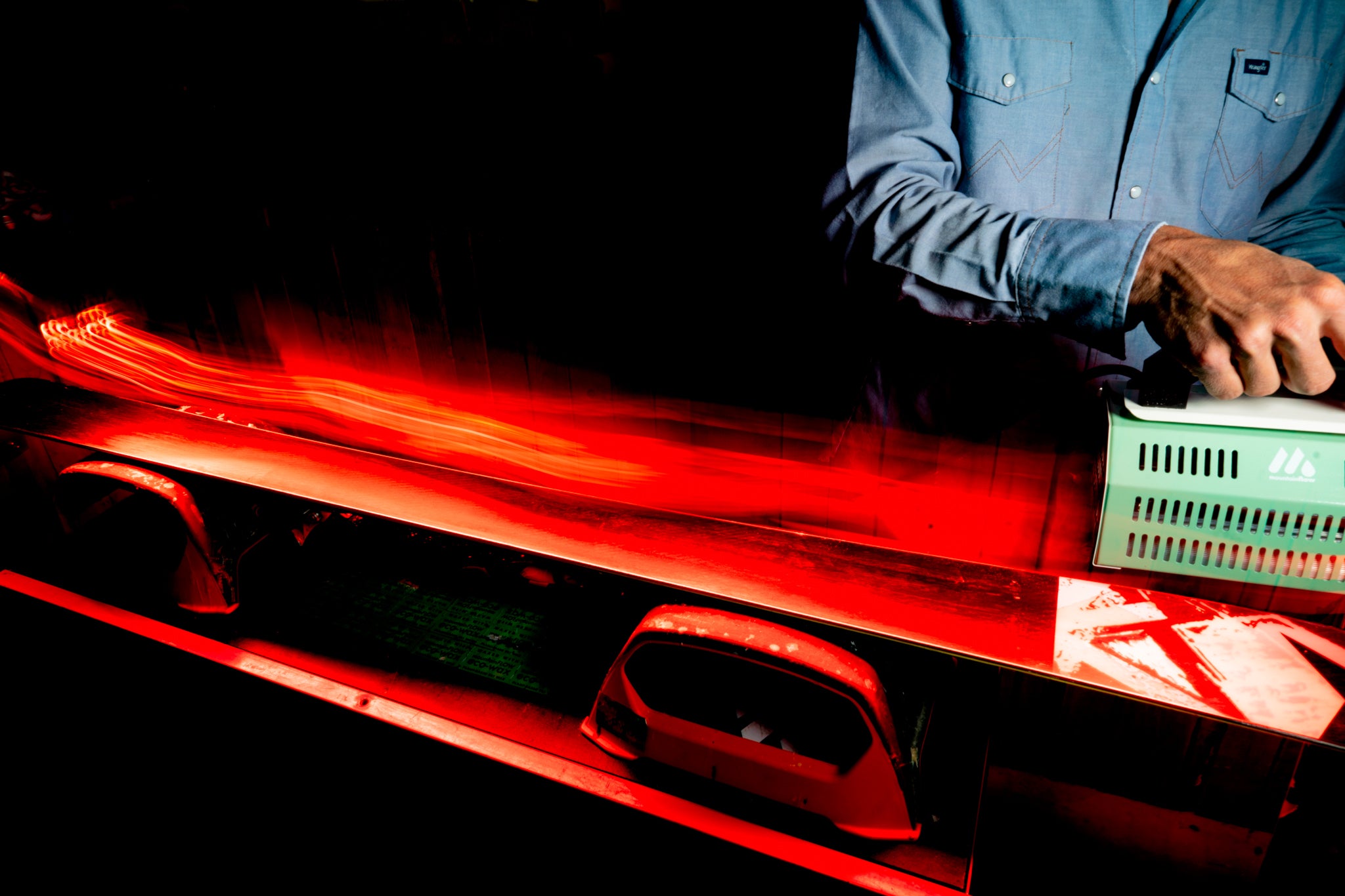 Handheld Infrared (IR) Waxer