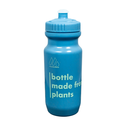 Plant-Based Water Bottle - 600ml Blue