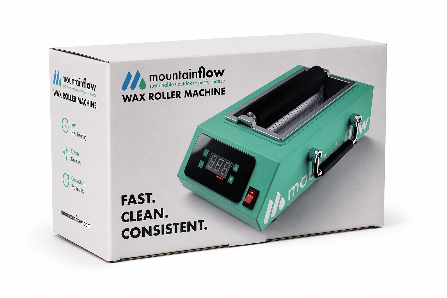 Ski Wax Roller Machine