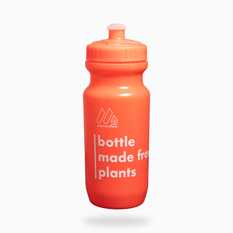 Red Plant Based Water Bottle - 600ml