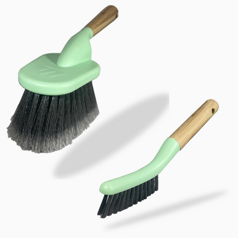 Bamboo Cleaning Brush Set